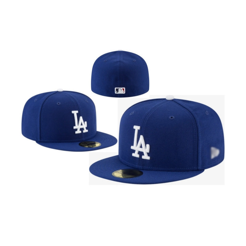 Foreign Trade MLB Classic Baseball Flat-brimmed Cap American Sports League Closed Cap Fashion Size Flat-brimmed Cap Cross-border
