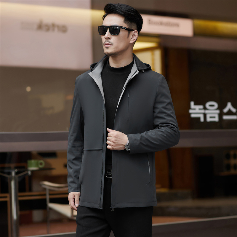 (Mới) Mã K2234 Giá 2480K: Áo Khoác Nam Shryt Mũ Liền Hàng Mùa Xuân Thu Đông Trung Niên Thời Trang Nam Chất Liệu Lụa Tơ Tằm G05 Sản Phẩm Mới, (Miễn Phí Vận Chuyển Toàn Quốc).