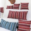 Bohemian Cotton and Linen Pillow Case Ethnic Style Decoration Long Cushion Homestay Terrace Photo Studio Shooting Big Pillow