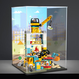Витрина LEGO Lego display box 10933 Depot серии Depot-пылезащитный ящик для хранения крупнозернистых строительных материалов