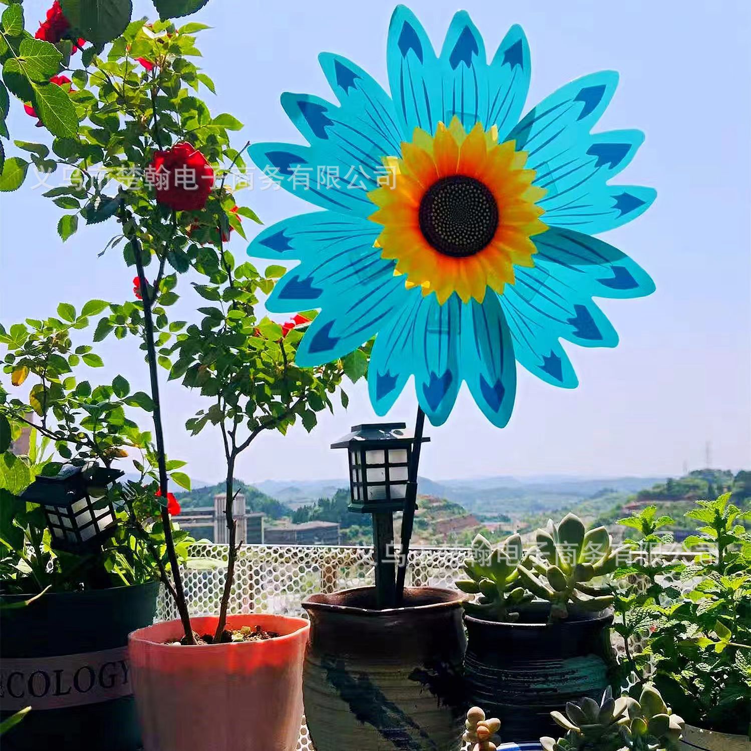 ข้ามพรมแดนขายส่งกลางแจ้งวิวลานตกแต่งกังหันลมกีฬาการประชุมเหต...