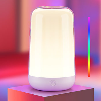 Smart Night Light Touch Adjustment Light USB Multifunctional Creative Night Light Wireless Bedside Music Atmosphere Light