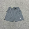 Gray woven shorts 4946