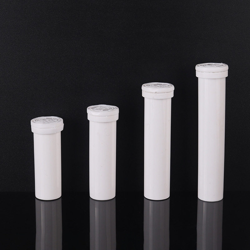 Ready Supply of Effervescent Tablets Tube Vitamin Vc Calcium Milk Tablets Plastic Bottle Cylindrical Tube Effervescent Tablets Pe Plastic