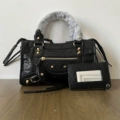 Gold rivets-small size 24*15*8cm--black-ready for delivery on the same day