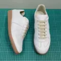 High quality white leather