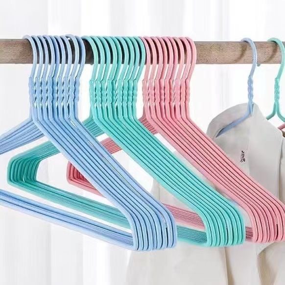 Welfare Product Clothes Hanger for Home Use, Adult Thickened and Reinforced Clothes Rack, Non-Marking and Non-Slip Clothes Hanger, Student Dormitory Clothes Hanger