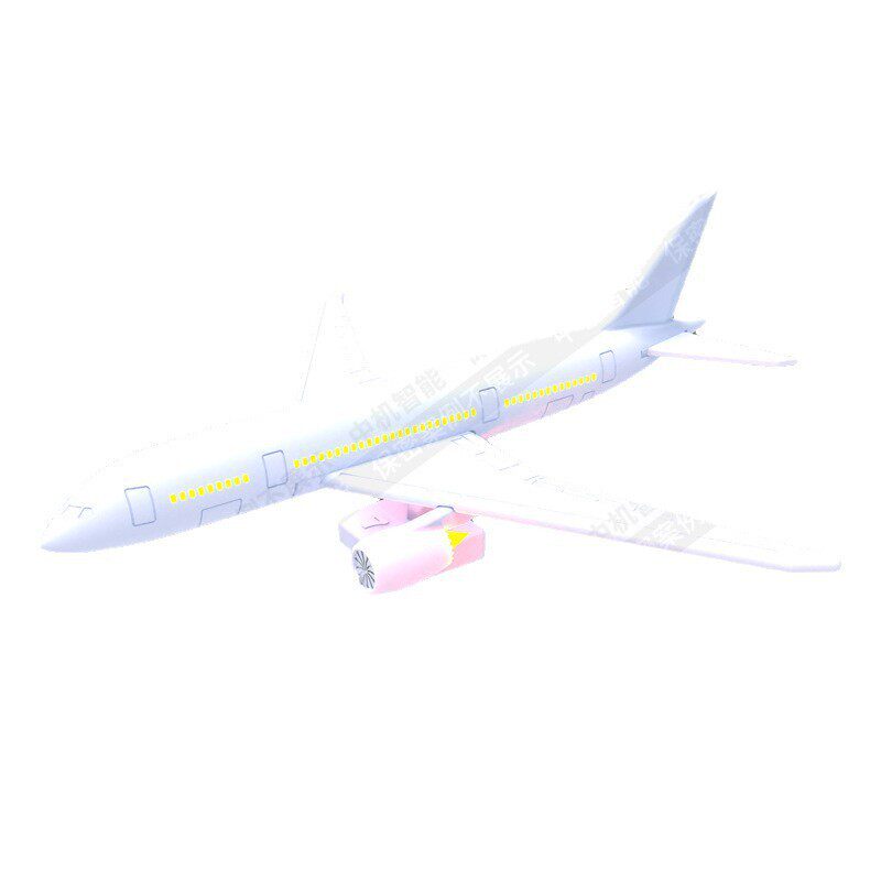 3D打印车子玩具定制立体航空客机模型儿童创意礼物仿真装饰工艺品