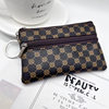 New women's coin purse mini double zipper card bag coin bag hand small wallet key bag factory wholesale