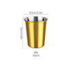 Cross-border 304 stainless steel wine glass single-layer Cup beverage cup high-looking cold drink cup cocktail glass beer glass wholesale