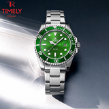 TR трансграничная оптовая продажа часов green water ghost watch бизнес-мода водонепроницаемый светящийся календарь кварцевый станок подлинные мужские часы