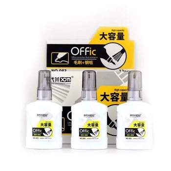 Modern Beauty 083 large capacity correction fluid student correction word quick-drying brush dual-use office correction fluid wholesale