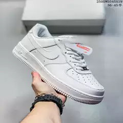 Putian High-Version Air Force 1 Low-Top White Sneakers, Lightweight & Durable Student Skate Shoes, FA1 Casual Basketball Shoes