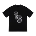 YH615 black T-shirt