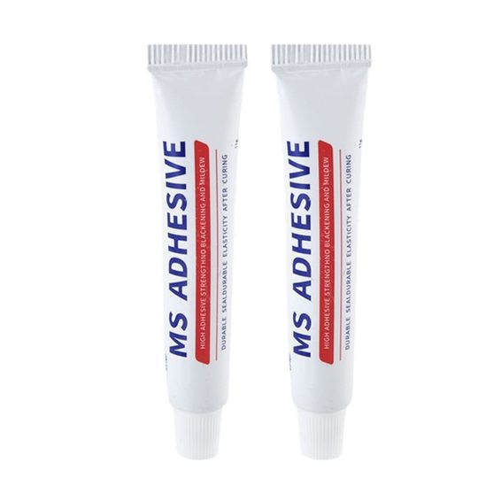 Powerful Ms Nail-Free Glue Wholesale Quick-Drying Metal Glass Glue Marble Punch-Free Tile Sealant Cross-Border Supply