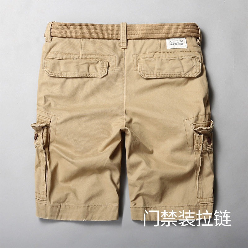 2021新款男士运动短裤潮流休闲宽松多口袋男裤厂家批发短裤
