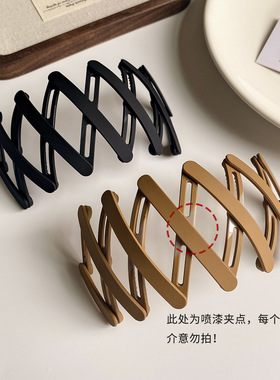 伸缩折叠发箍外出碎发夹子便携