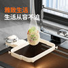 Wholesale Foldable Garbage Filter Rack Kitchen Residue Leftovers Filter Basket Washbasin Sink Slag Separator