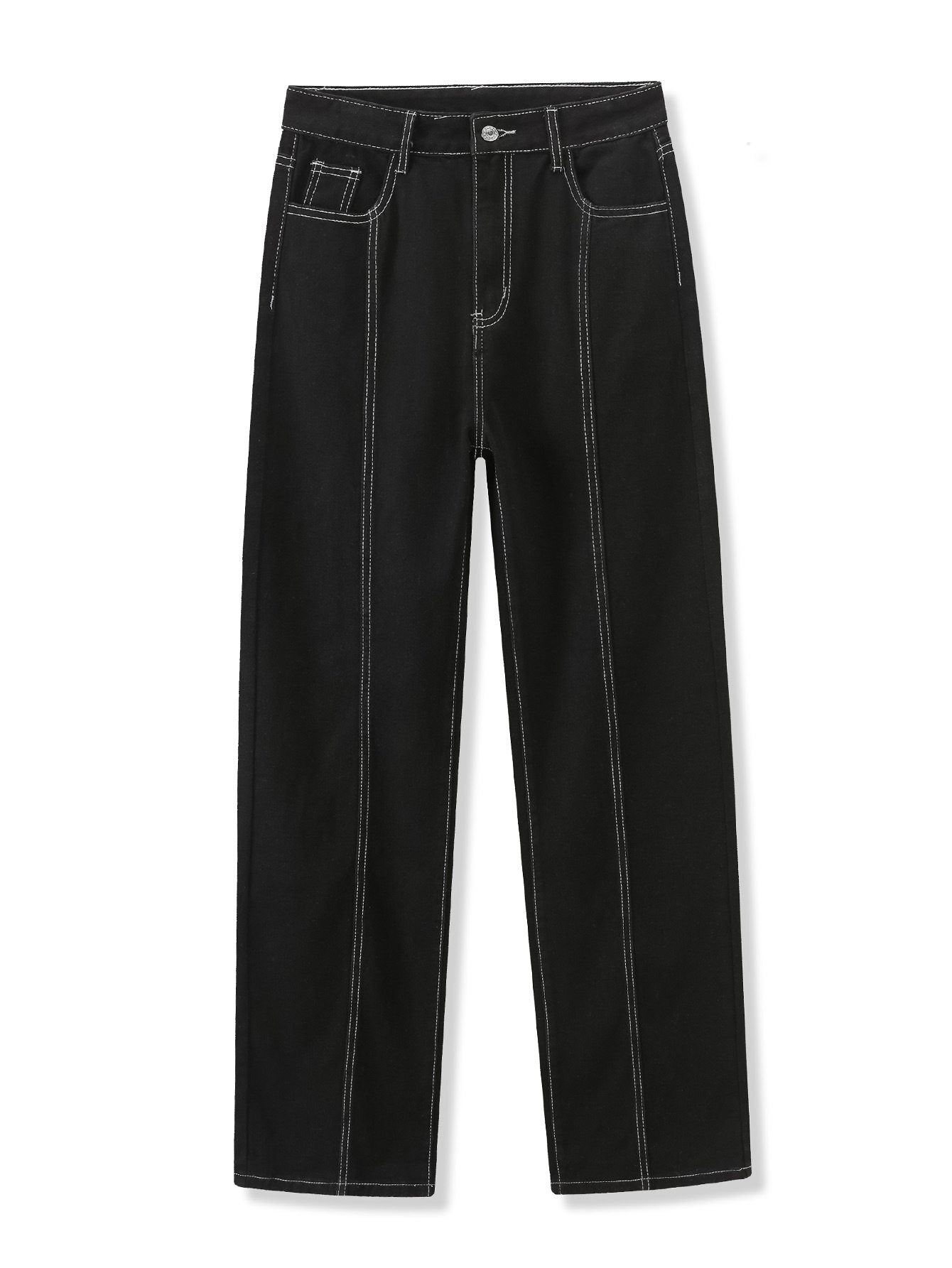 Womens Slim Fit Straight Leg Jeans Versatile Denim Trousers Casual Wear for All Seasons Wholesale Available