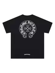 24 high version Chrome Hearts gram Luo short sleeve T-shirt cross Joker high street American fashion