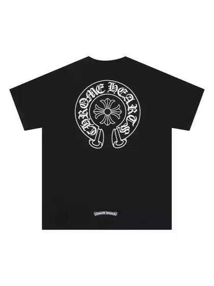 24 high version Chrome Hearts gram Luo short sleeve T-shirt cross Joker high street American fashion