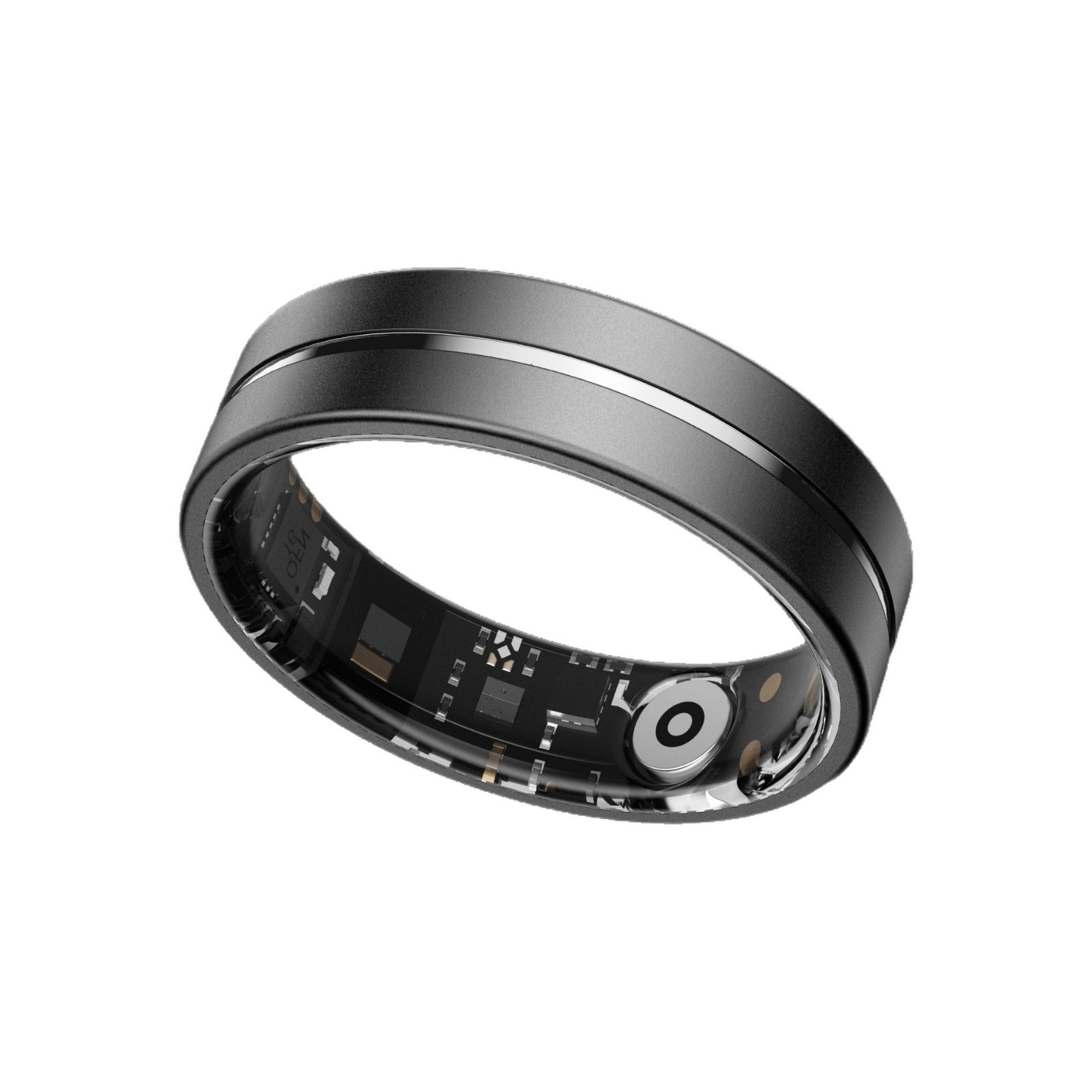 Tk07 Cross-Border New Black Technology Ultra-Thin Ultra-Narrow Smart Ring Heart Rate Blood Oxygen Sleep Monitoring Health Ring