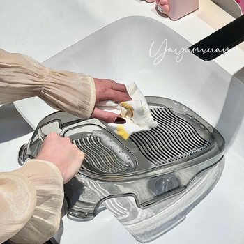 High-Quality Washboard for Home Use, Integrated Lazy Hand Washing Tool, Thickened for Washing Underwear and Socks