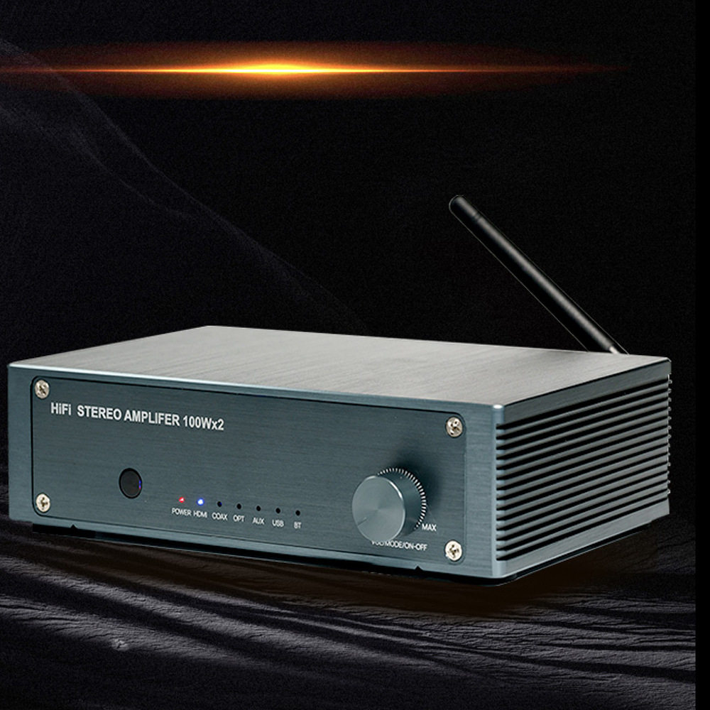 New TPA3116 digital power amplifier high fidelity bluetooth 5.0 stereo 2.1 channel cross-border power amplifier
