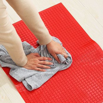 ✅ Guangdong Chaoshan Washboard Plastic Thickened Rollable Laundry Mat Placed on the Floor for Laundry Non-Slip and Hanging Washboard Batch