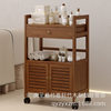 Beauty salon special trolley storage rack beauty instrument nail Storage Cart multifunctional movable tool car