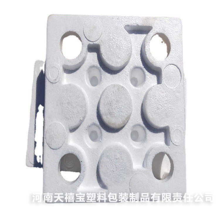 Factory wholesale 9 grid foam tray for pear with turnover fruit foam box