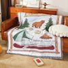 Custom American Blanket Sofa Cover Blanket Camping Blanket Multifunctional Living Room Decorative Tapestries Casual Blanket Gift Blanket Factory
