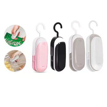 Mini Portable Sealing Machine, Hand Pressure Sealing Clip, Food and Fruit Preservation Sealing Clip, Household Sealer Heat Sealing Machine