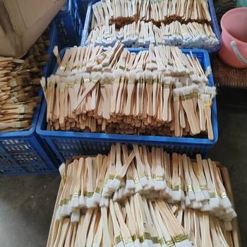 Wool Brush 1 Inch 1.5 Barbecue Soft Bristle Cleaning Brush Oil Sauce Baking Small Brush Latex Paint Coating