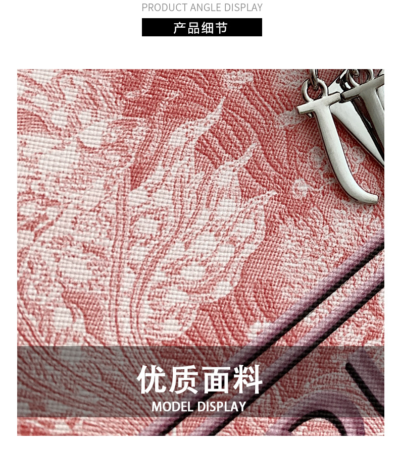 Cross-border high-looking handbag for women new popular niche design Diana bag embroidered shoulder messenger bag 4 undefined