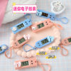 Cartoon Cute Kitten Bowknot Digital Watch Mini Portable Student Wristwatch Work Study Exam Timetable