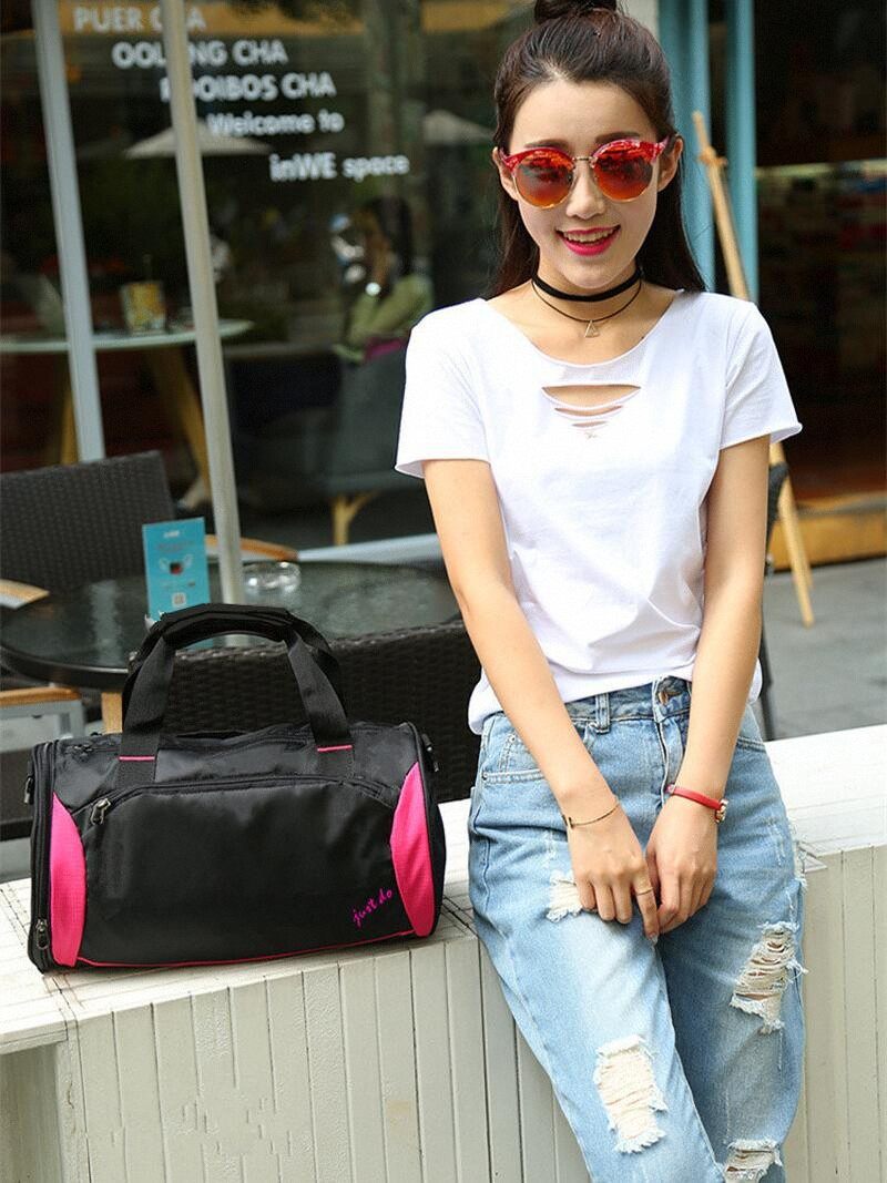 Travel Bag Women's Handbag Duffel Bag Large Capacity Swimming Football Training Bag Sports Fitness Bag Men's Dry and Wet Separation