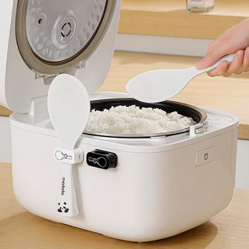 Magnetic suction type rice spoon storage rack kitchen wall hanging seamless rice scoop storage rack rice cooker spoon rack rice shovel rack