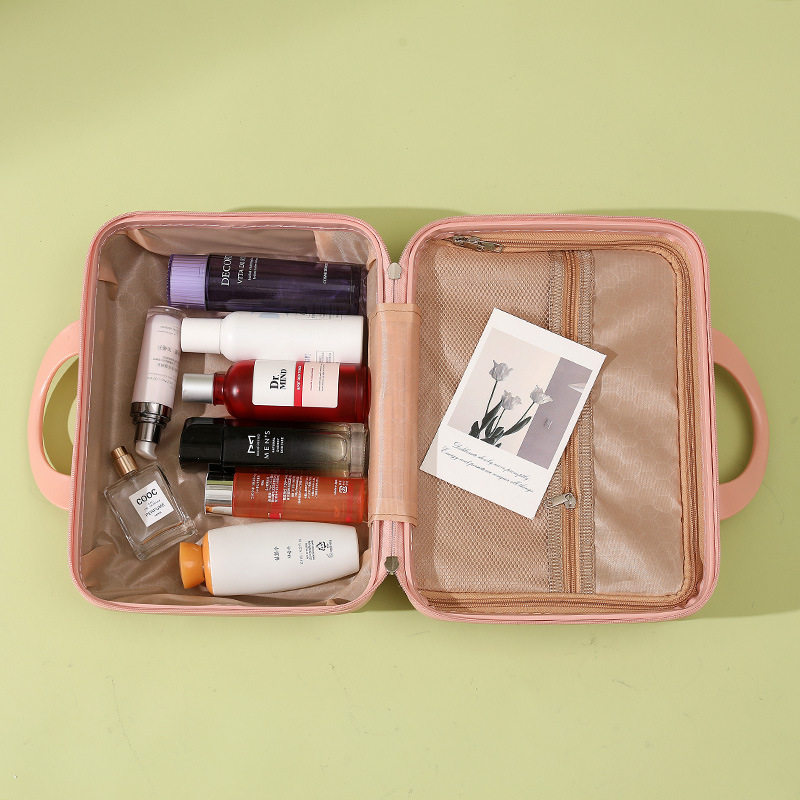 Customized Suitcase, Mini Suitcase, 14-Inch Cosmetic Case, Gift Bag, Small Suitcase, Password Box