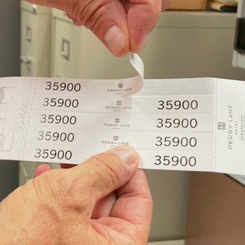 Variable Code Luggage Storage Tags Logo Printing Hotel Item Temporary Access Card Homestay Goods Storage Tags