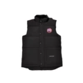 Red label vest - black