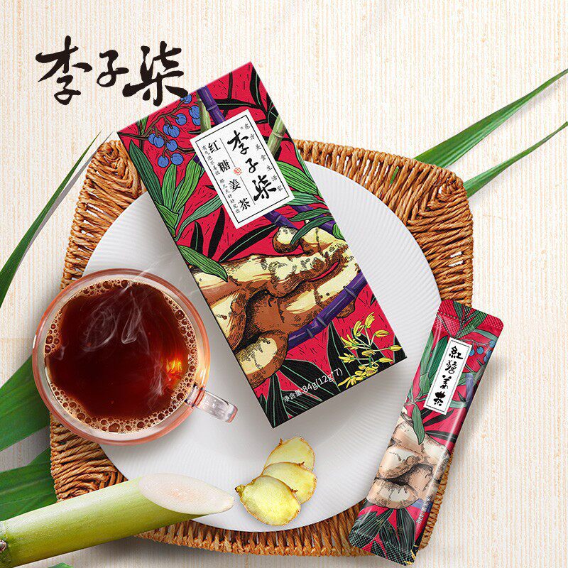 Li Ziqi Brown Sugar Ginger Tea Brown Sugar Water Drink Instant Ginger Juice Girls Health Wholesale