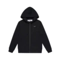 Black zipper with black heart