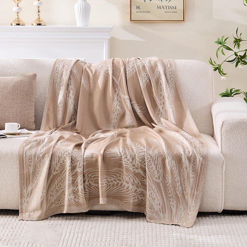 Manufacturer Wholesale Aviation Blanket Airplane Blanket First Class Blanket Office Light Luxury Nap Air Conditioning Blanket Gift Blanket Blanket