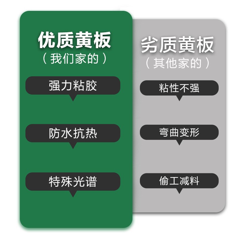 Small yellow board sticky insect board generation support full platform ciphertext