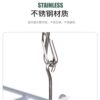 28-Clip Sock Drying Rack, Stainless Steel Clothes Rack for Balcony and Home Use, with Multiple Clips for Drying Underwear, Multi-Purpose