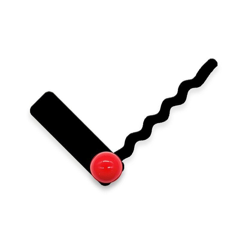 Personalized acrylic pointer creative wall clock needle quartz clock hour hand minute hand semicircular ball second hand with copper sleeve