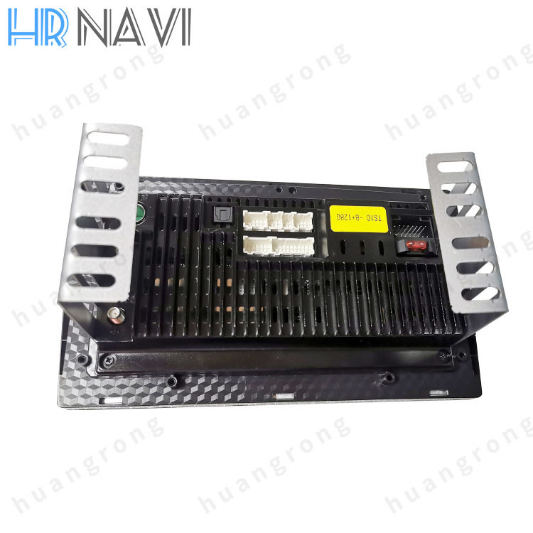 Car Dual-Head Unit Mount/Universal Dvd Navigation Bracket/Adaptable Android Navigation Iron Frame for Car