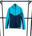Top. lake blue and navy blue