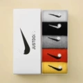 Gift box [black+white+grey+yellow+orange]